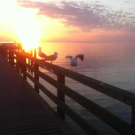 Idyllische An Der Ostseekueste *