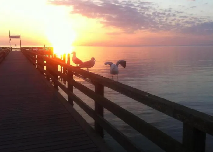 Idyllische An Der Ostseekueste *