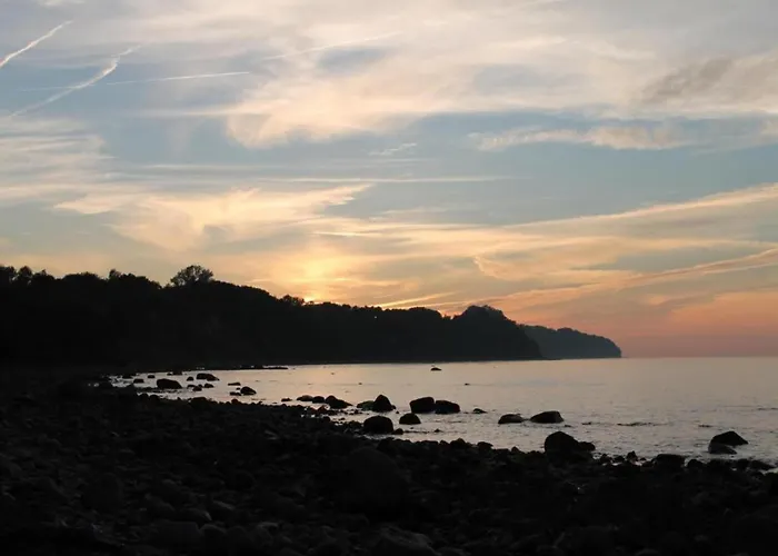 Idyllische An Der Ostseekueste